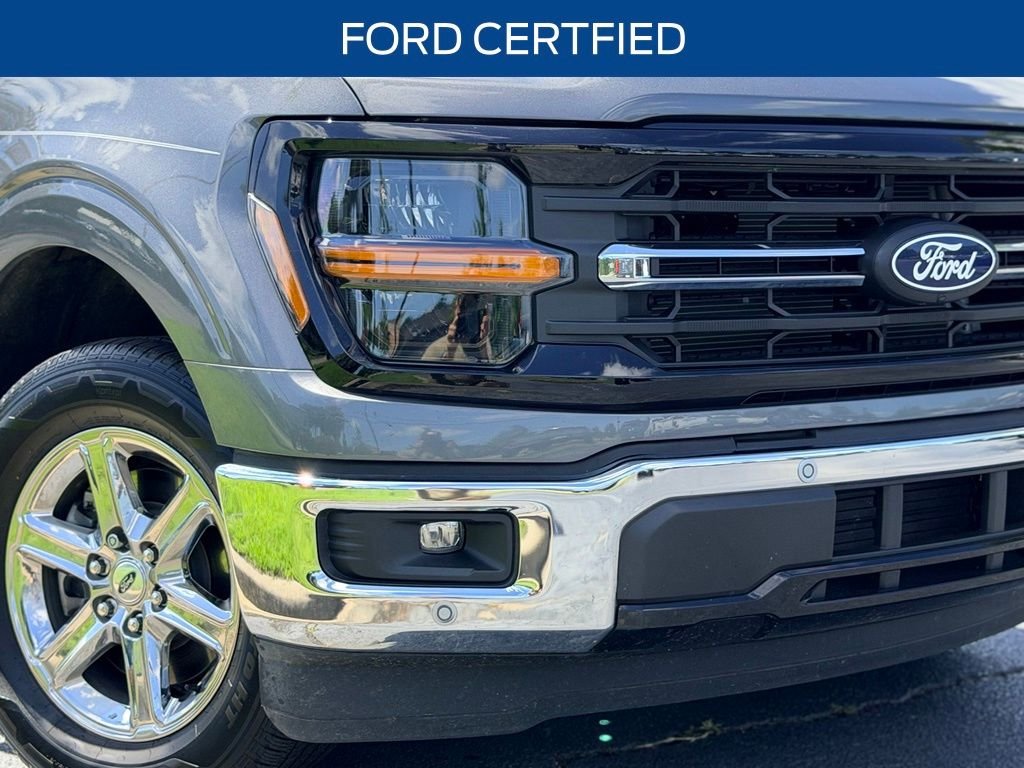 Certified Used 2024 Gray Ford XLT image 3