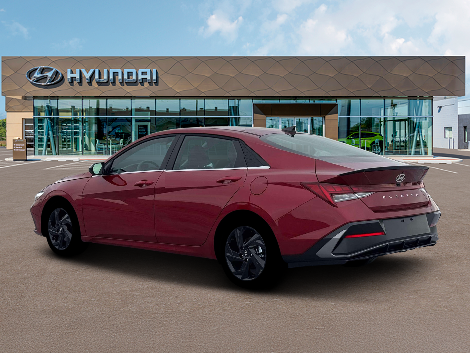 New 2026 Red Hyundai SEL Sport Premium image 4