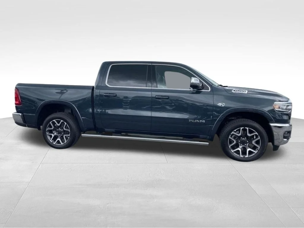 New 2026 Forged Blue Metallic Exterior Paint RAM Laramie image 6