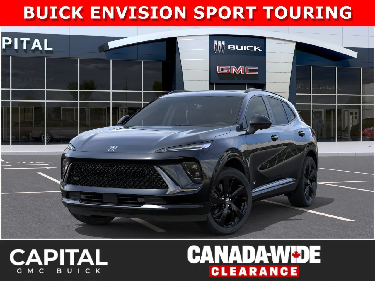 New 2026 EBONY TWILIGHT METALLIC Buick Sport Touring image 1