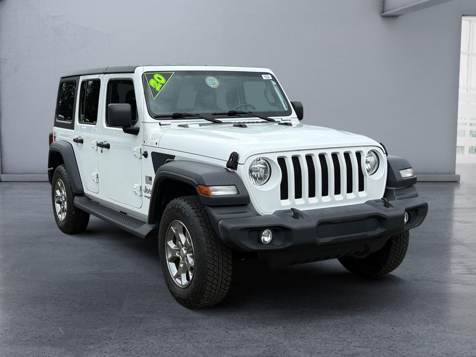 Used 2020 Bright White Clearcoat Jeep Freedom image 7