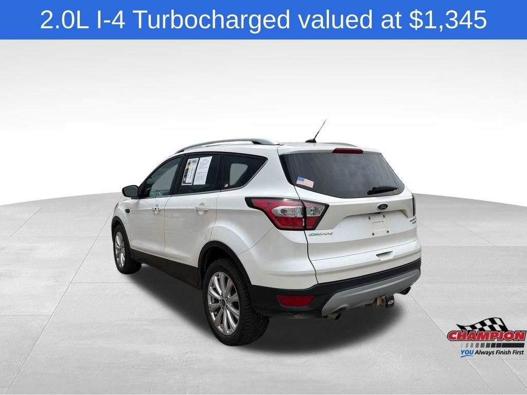 Used 2017 White Ford Titanium image 2