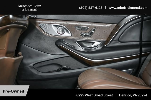 Used 2016 Black Mercedes-Benz Maybach S 600 image 90