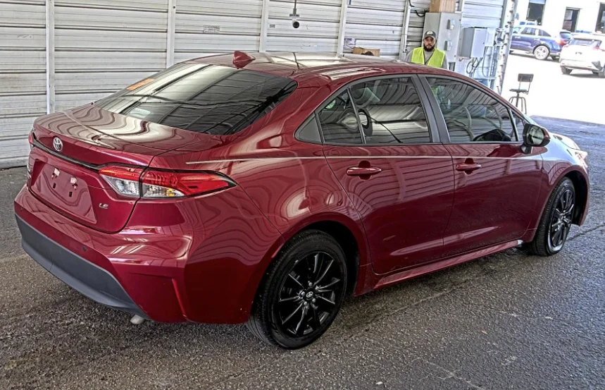 Used 2026 Red Toyota LE image 4