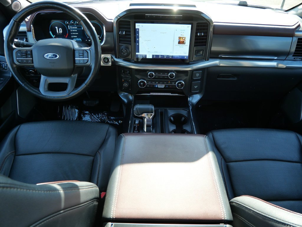 Certified Used 2021 Black Ford Lariat image 15