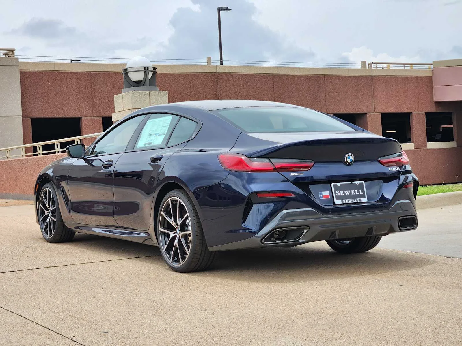 New 2026 Tanzanite Blue II Metallic BMW 840i image 3