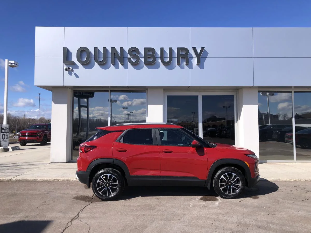 New 2026 Red Chevrolet Awd 4dr Lt image 2