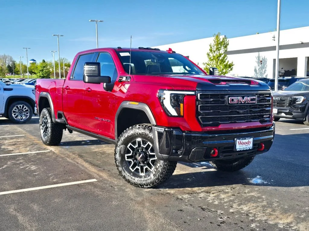 New 2026 Volcanic Red Tintcoat GMC AT4X image 2