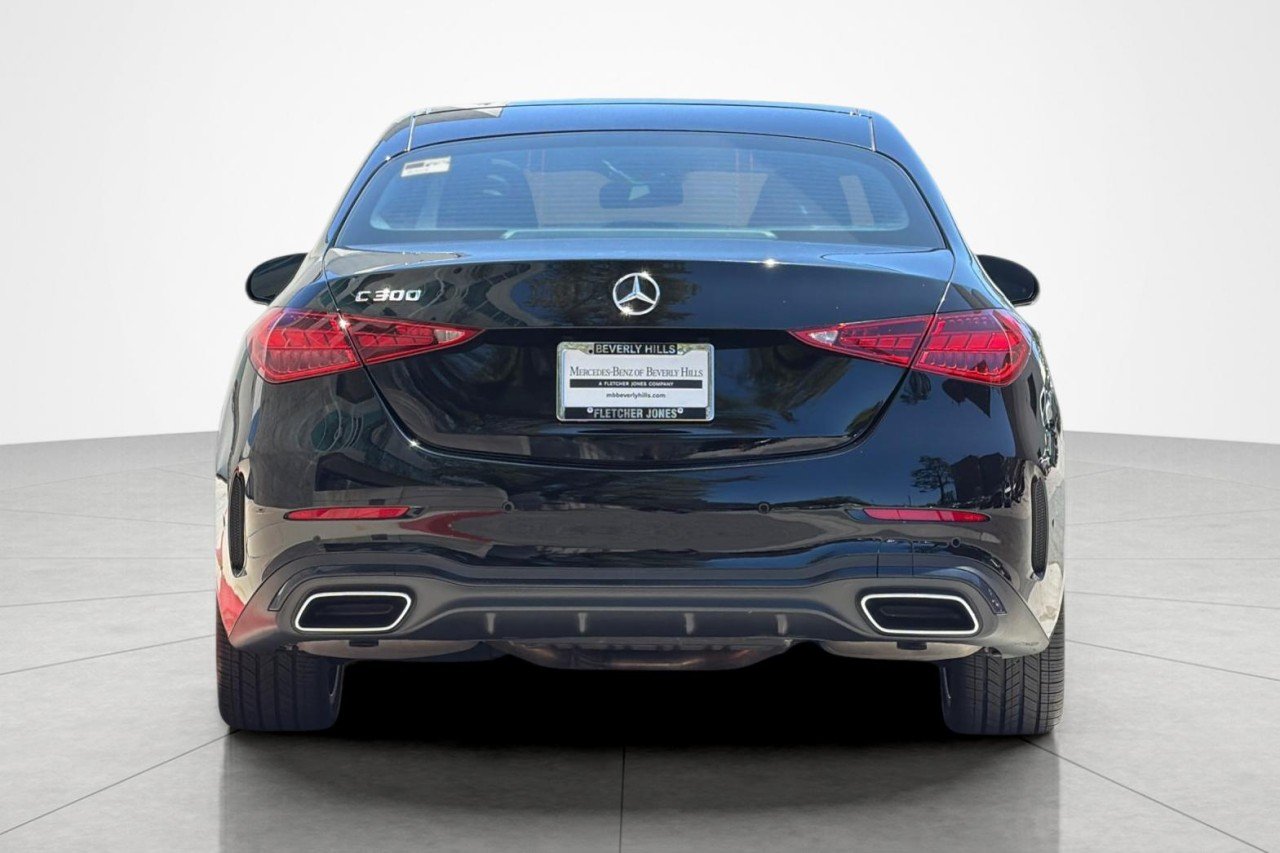 Certified Used 2023 Black Mercedes-Benz C 300 image 4