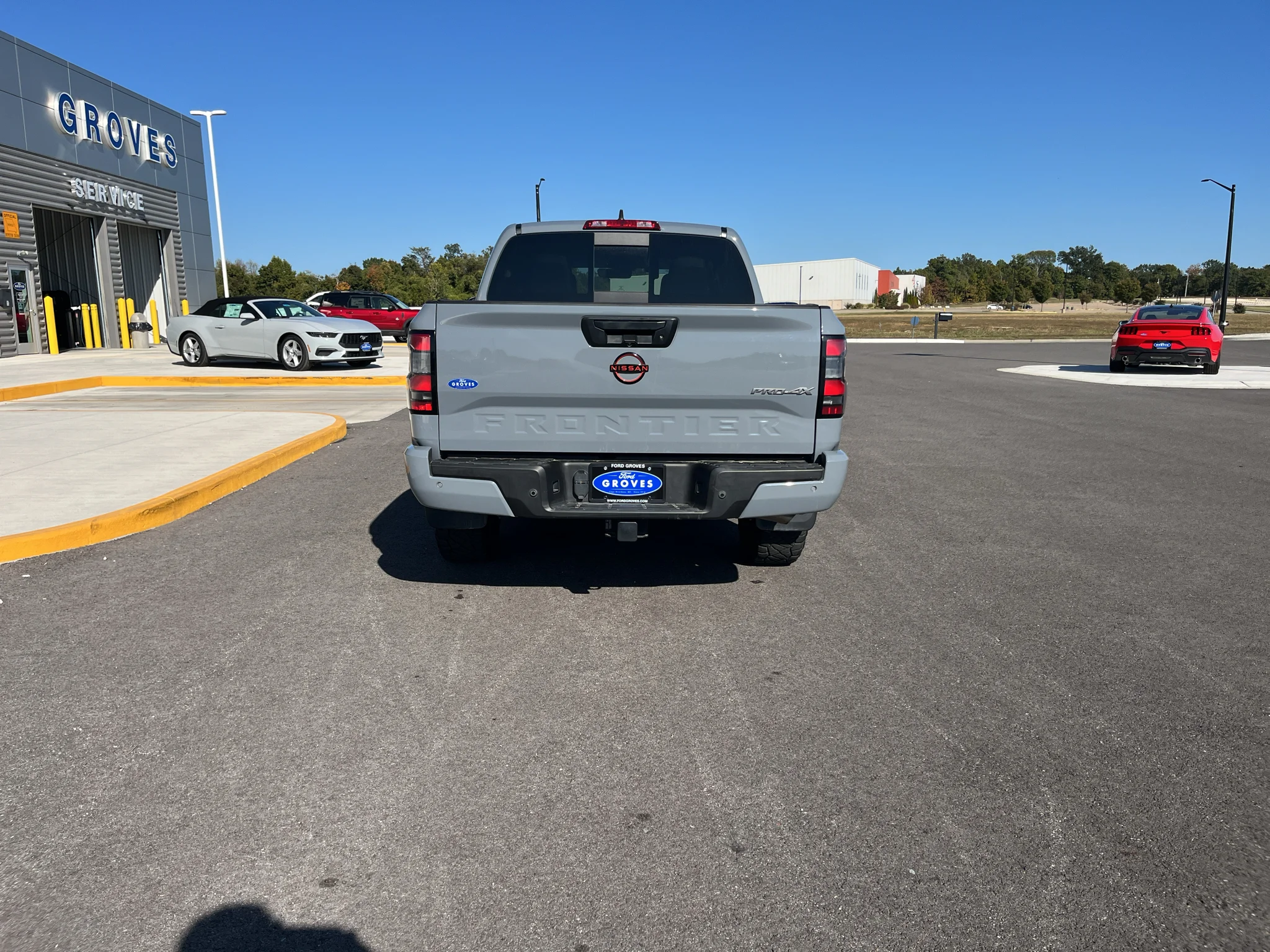 Used 2023 Boulder Gray Pearl Nissan PRO-4X image 6