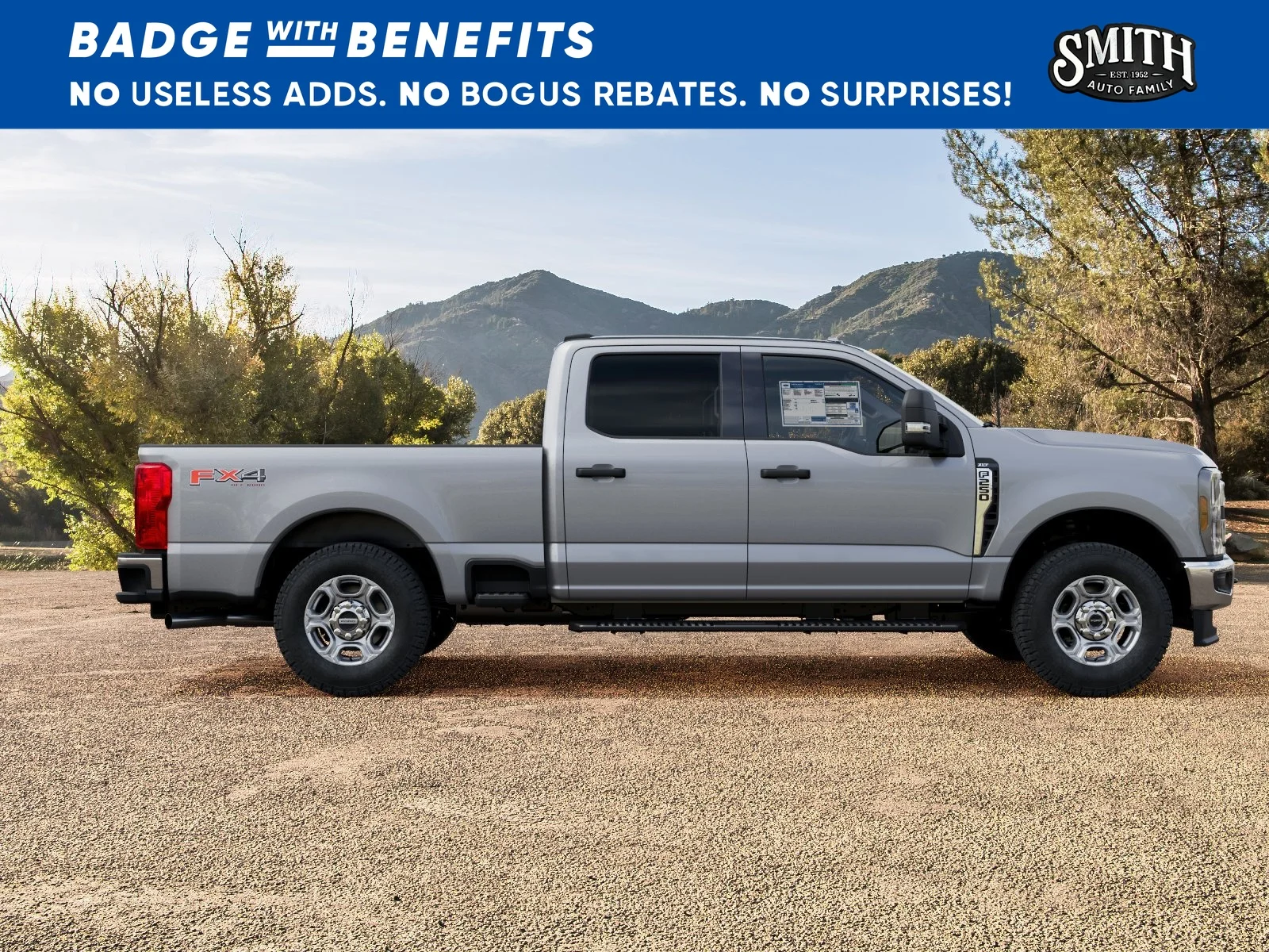 New 2027 Iconic Silver Metallic Ford F-250® XLT image 6