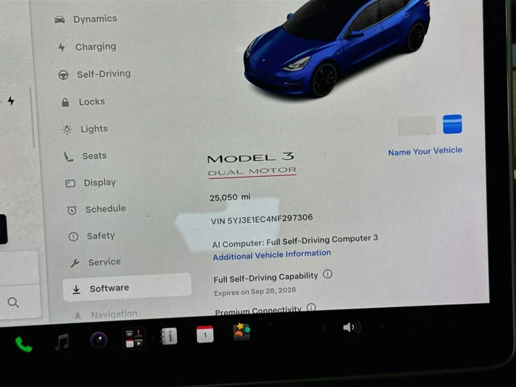 Used 2022 Blue Tesla Performance image 12