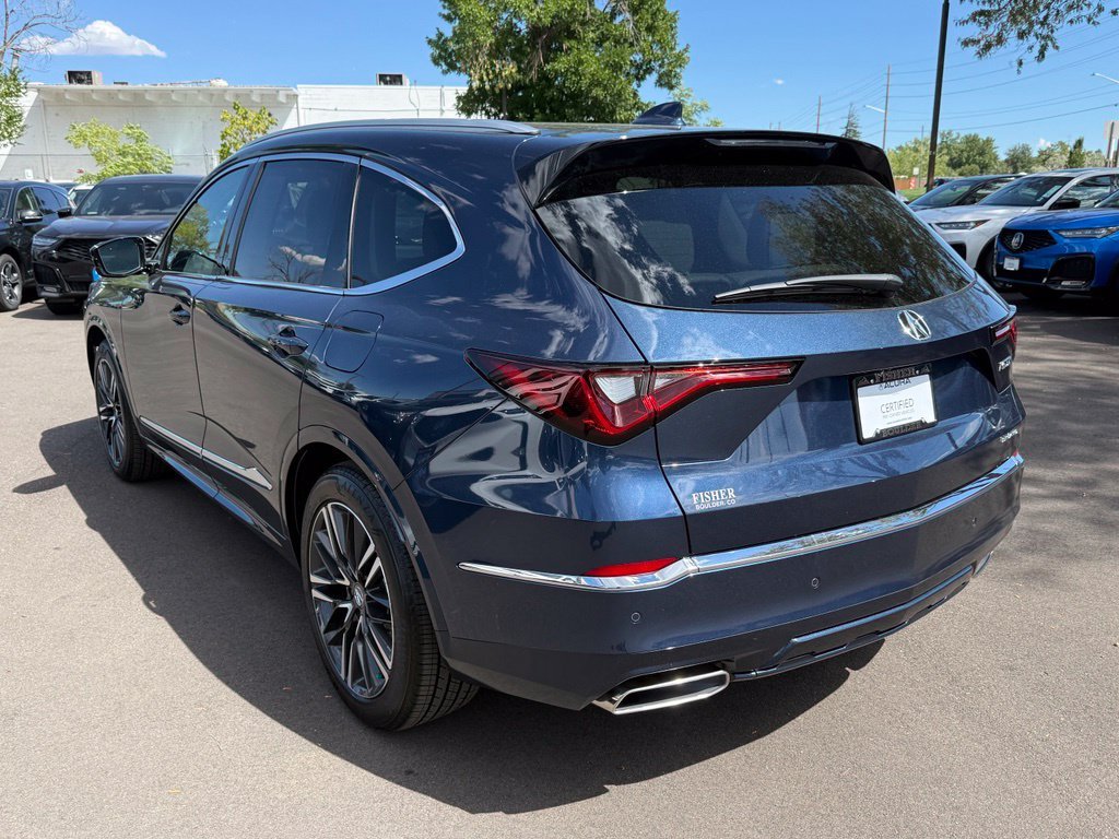 Certified Used 2026 Canyon River Blue Metallic Acura Advance Package image 8