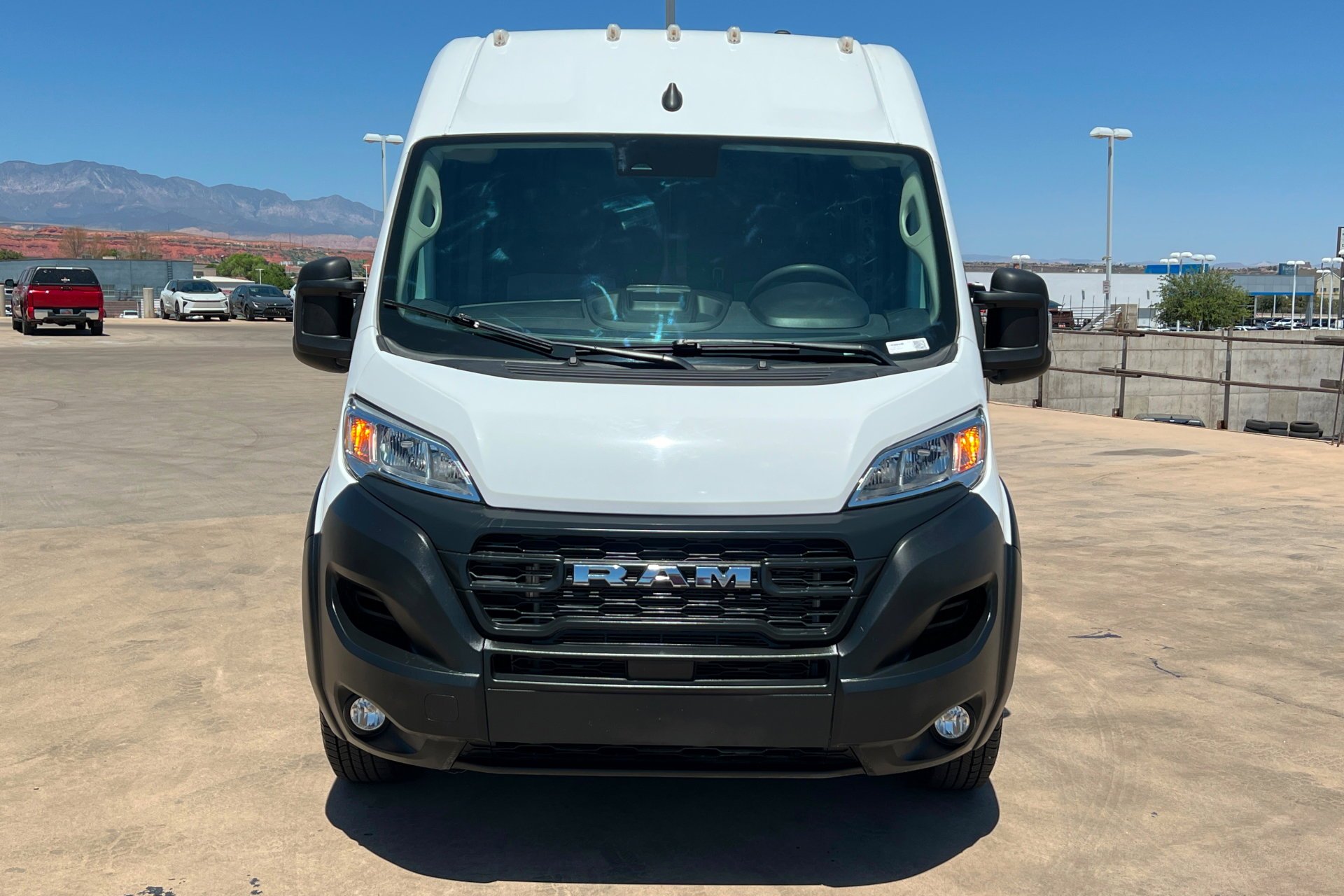 Used 2025 Bright White Clearcoat Ram Tradesman image 9
