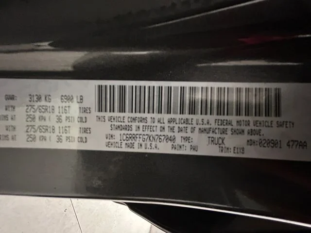 Used 2019 Gray Ram Big Horn/Lone Star image 20