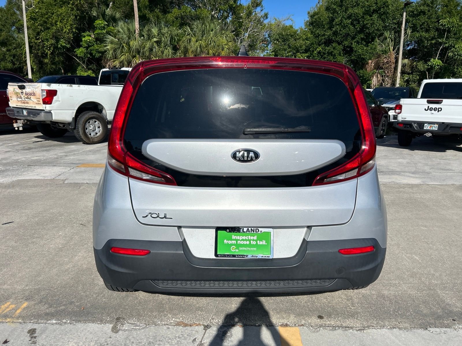 Used 2020 Silver Kia LX image 4