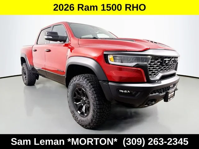 New 2026 Ram 1500 RHO 4D Crew Cab in Central IL #R12568 | Sam