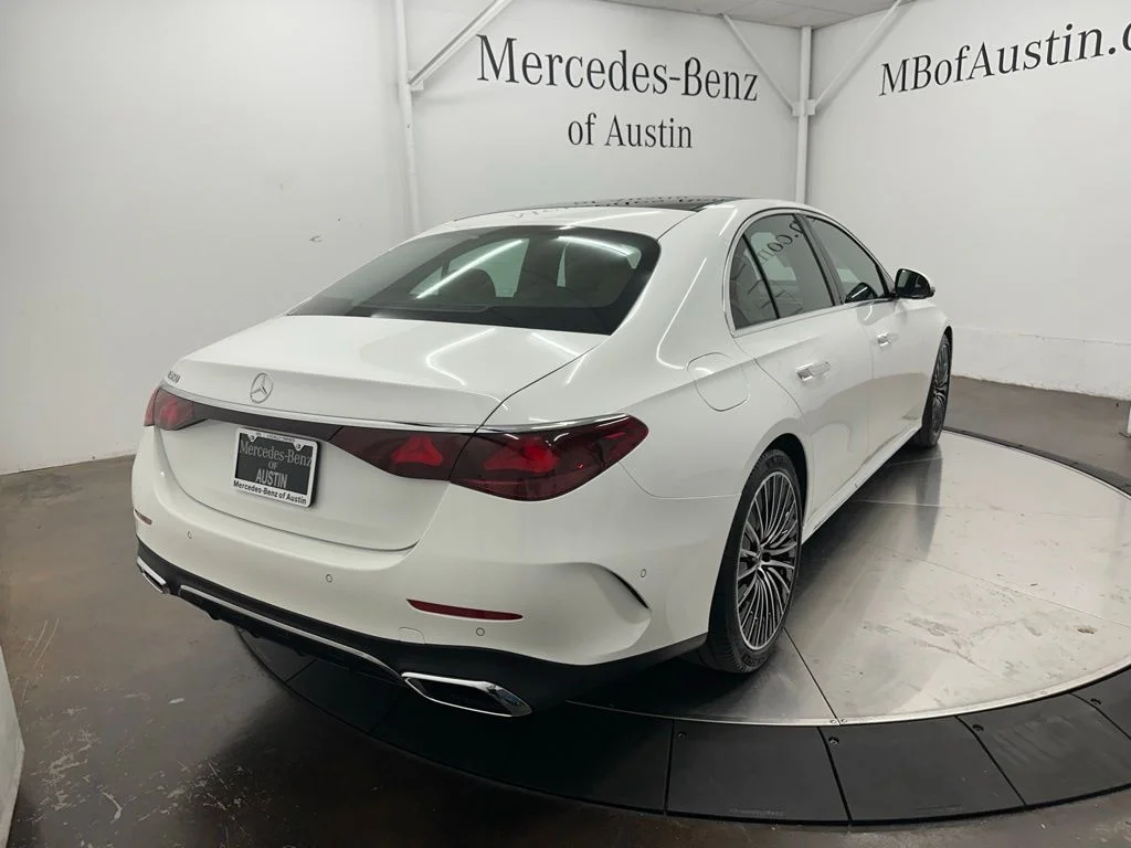 New 2027 White Mercedes-Benz E 350 image 7