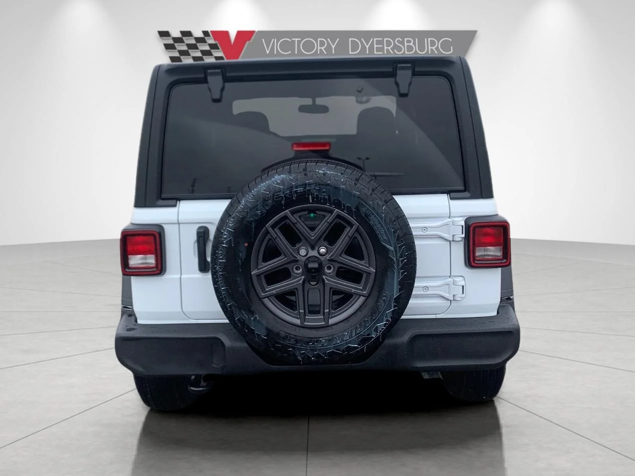 New 2026 Bright White Clear-Coat Exterior Paint Jeep Sport image 7