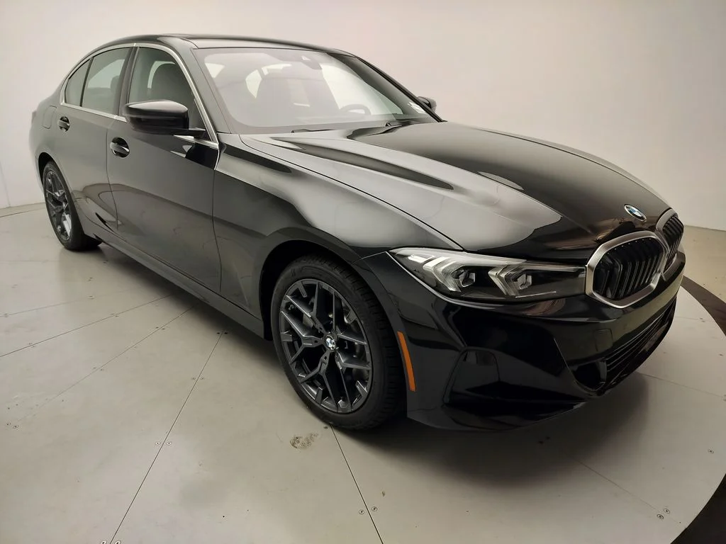 New 2026 Black Sapphire Metallic BMW 330i image 2