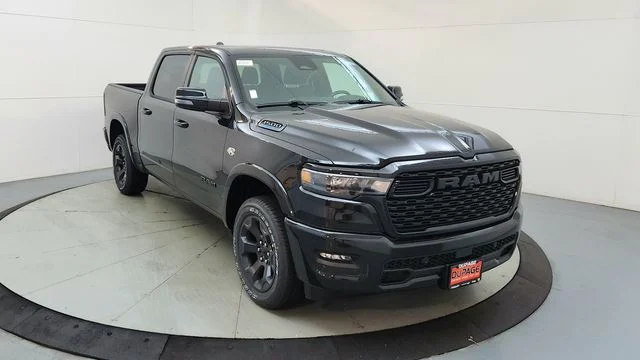 New 2026 Diamond Black Crystal Pearl-Coat Exterior Paint RAM Big Horn/Lone Star image 14