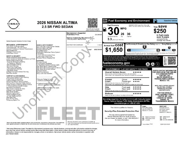 Used 2026 Black Nissan 2.5 SR image 3