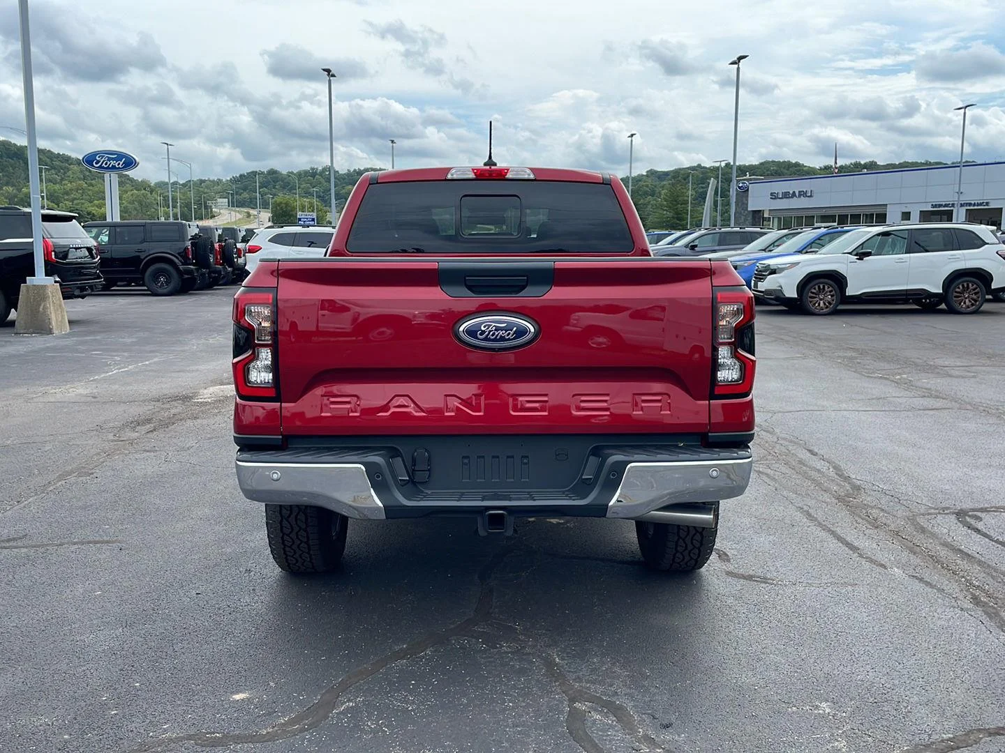 New 2026 Ruby Red Metallic Tinted Clearcoat Ford LARIAT image 4
