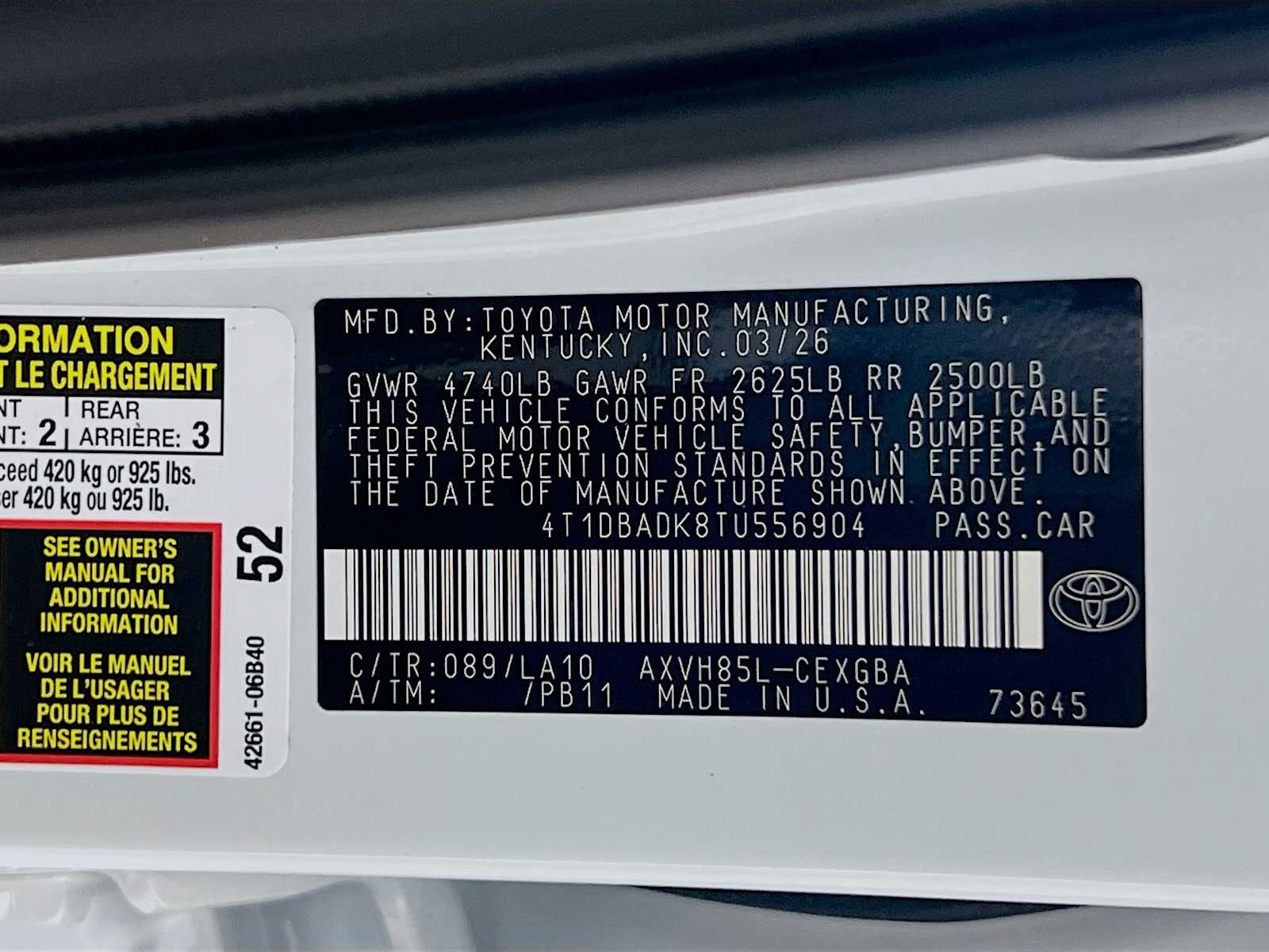 2026 Toyota Camry — photo 21