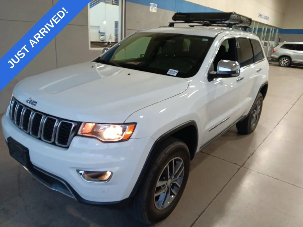 Used 2017 Bright White Clearcoat Jeep Limited image 1