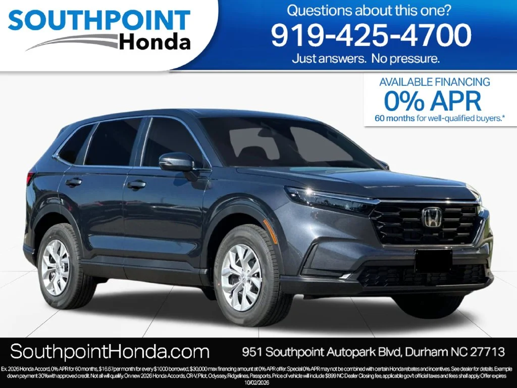 New 2027 Meteorite Gray Metallic Honda LX image 1