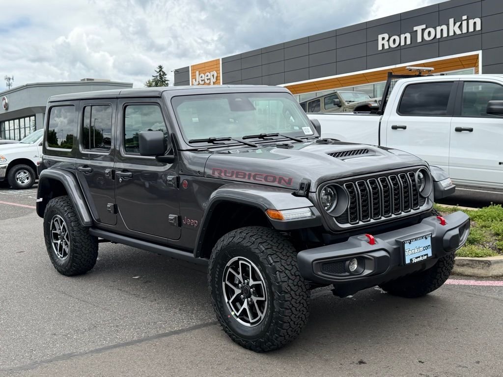 New 2026 Granite Crystal Metallic Clear-Coat Exterior Paint Jeep Rubicon image 2