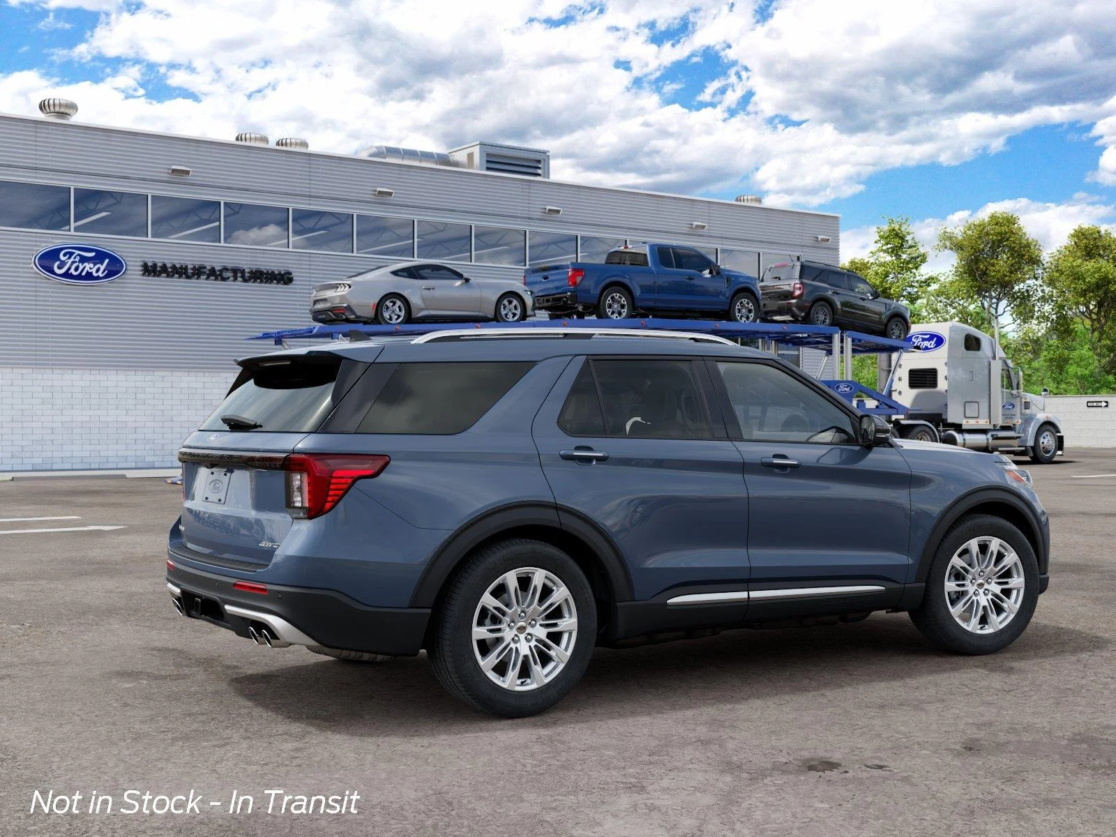 New 2027 Vapor Blue Metallic Ford Platinum™ image 6