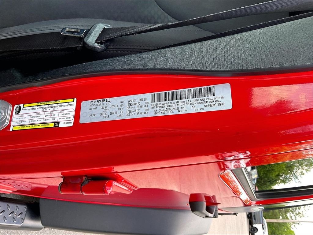 Used 2017 Red Jeep Unlimited Sport image 30