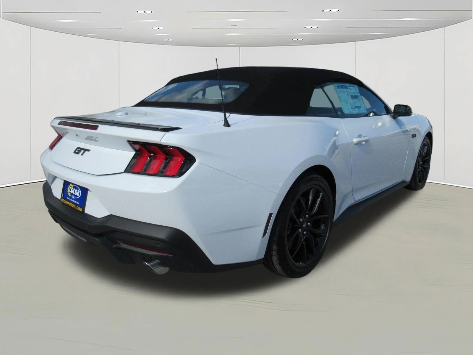 New 2025 Oxford White Ford GT Premium Convertible image 7