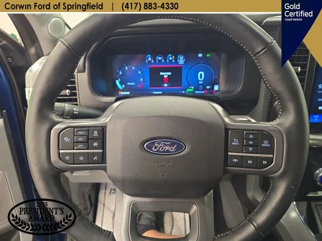 Certified Used 2024 Atlas Blue Metallic Ford Lariat image 35