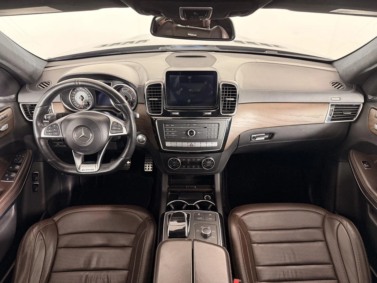 Used 2017 Obsidian Black Metallic Mercedes AMG GLS 63 image 21