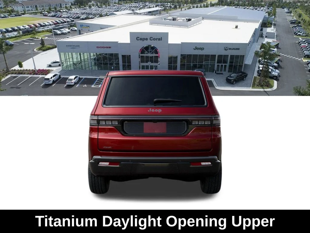 New 2026 Velvet Red Pearl-Coat Exterior Paint Jeep Limited Altitude image 7