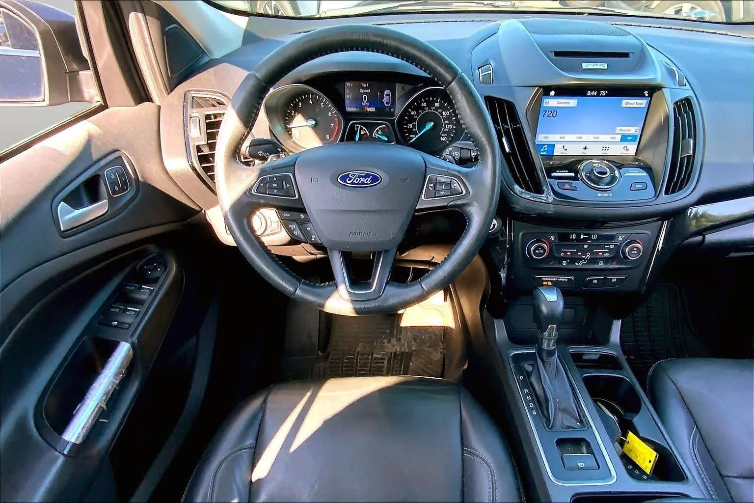 Used 2017 Magnetic Metallic Ford Titanium image 6