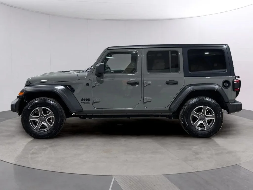 Used 2021 Sting-Gray Clearcoat Jeep Unlimited Sport S image 6