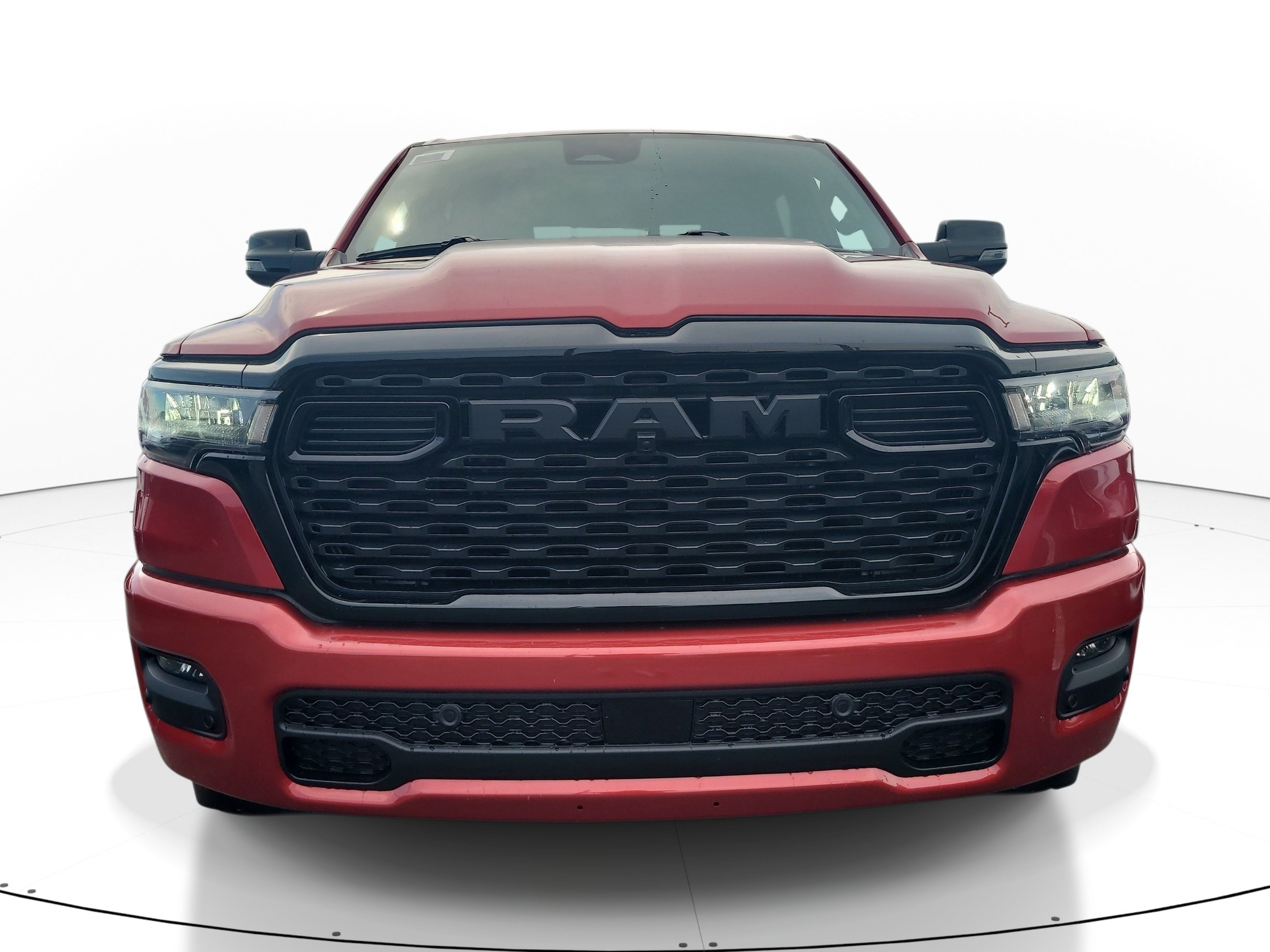 New 2026 Molten Red Pearl-Coat Exterior Paint RAM Big Horn image 3