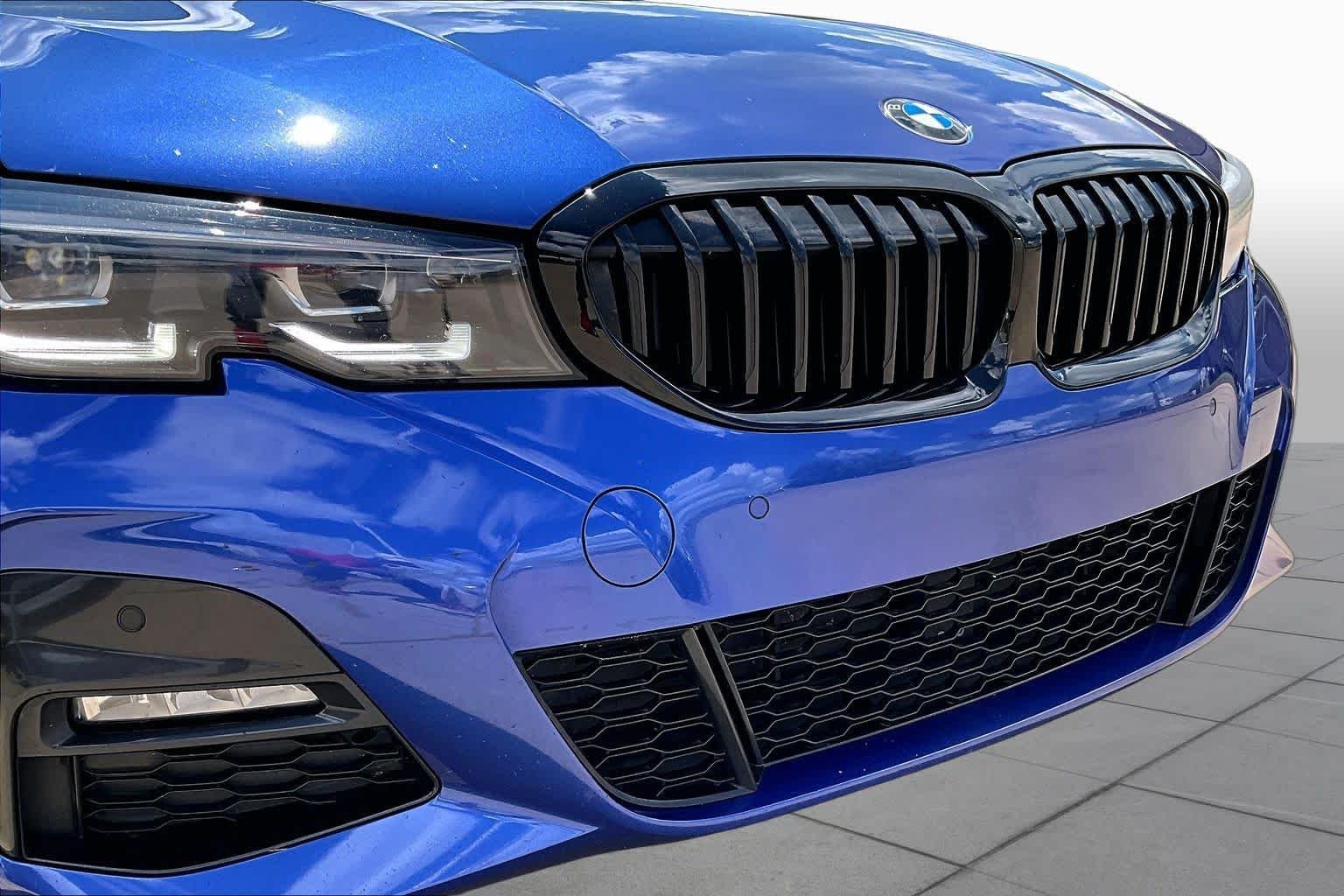 Used 2022 Portimao Blue Metallic BMW 330i xDrive image 29