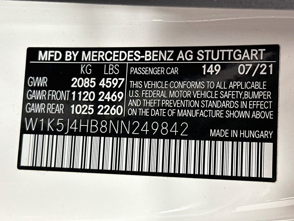 Used 2022 White Mercedes-Benz CLA 250 image 31