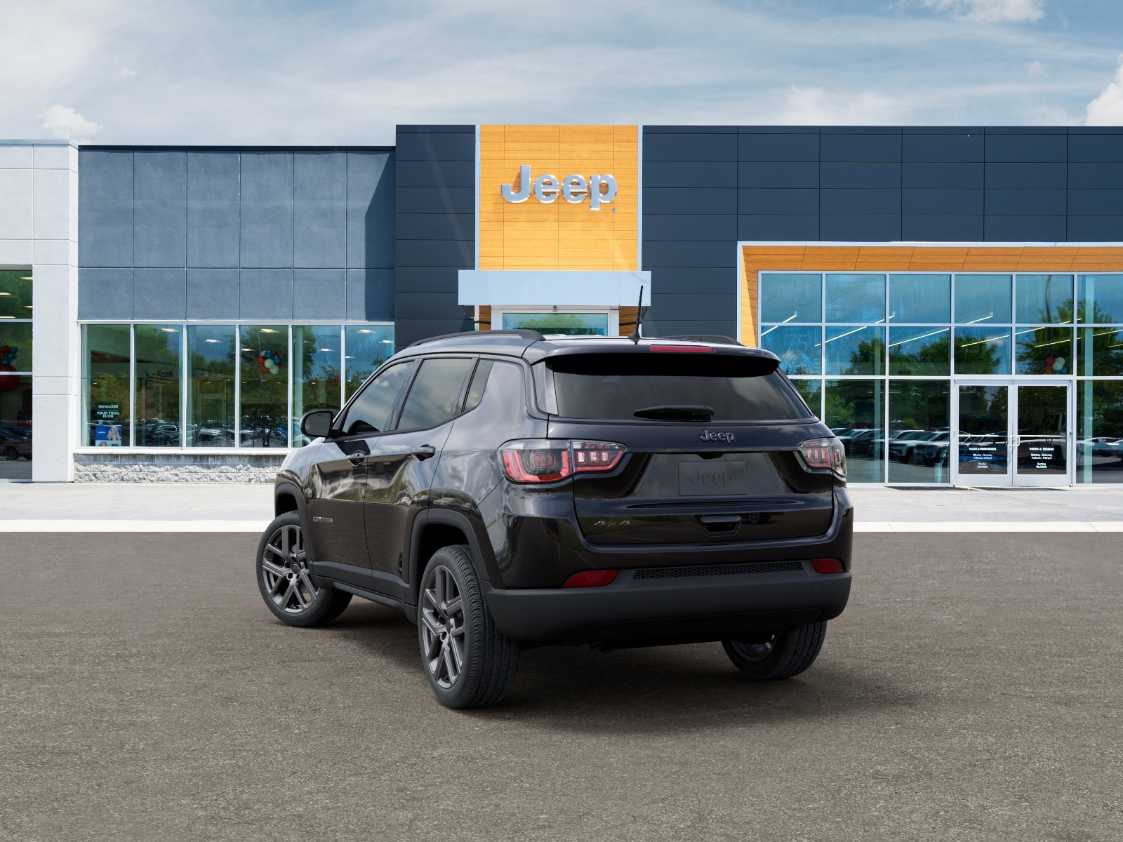 New 2026 Diamond Black Crystal Pearlcoat Jeep Latitude Altitude image 3