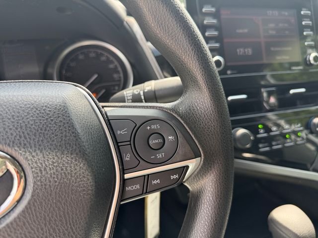 Used 2021 Predawn Gray Mica Toyota LE image 24