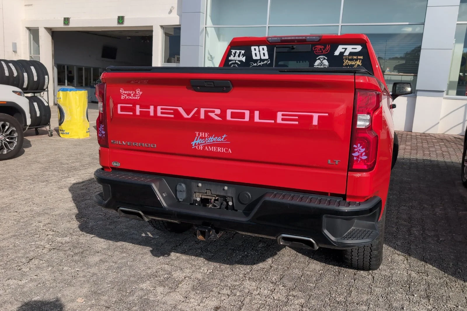Used 2021 RED HOT Chevrolet LT Trail Boss image 7