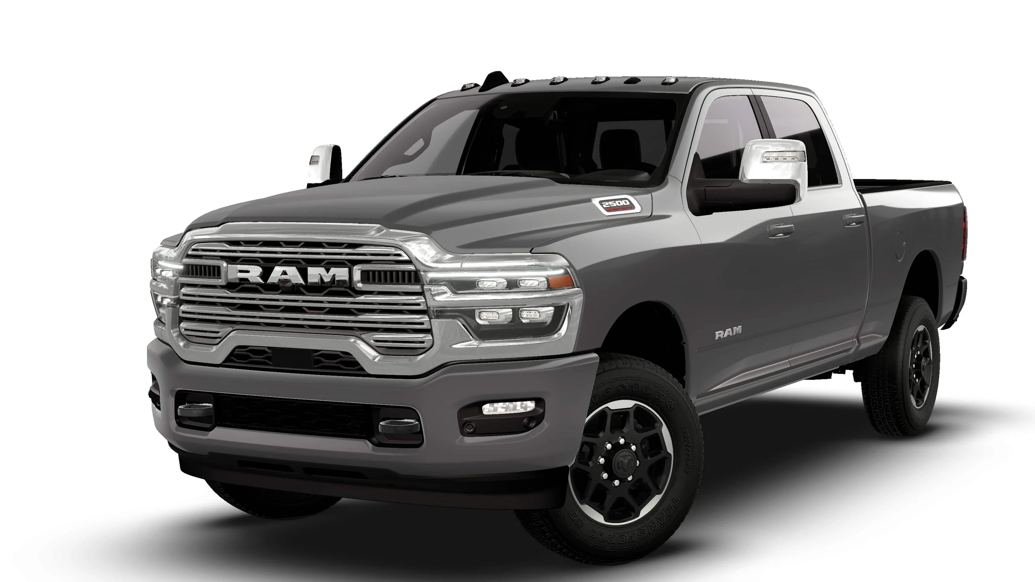 New 2026 Granite Crystal Metallic Clear-Coat Exterior Paint RAM LARAMIE image 27
