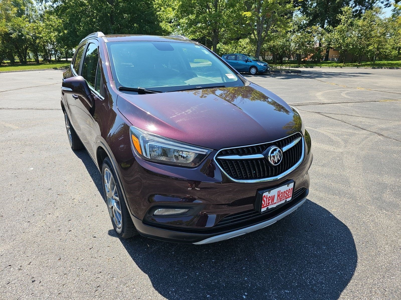Used 2017 Black Cherry Metallic Buick Sport Touring image 7