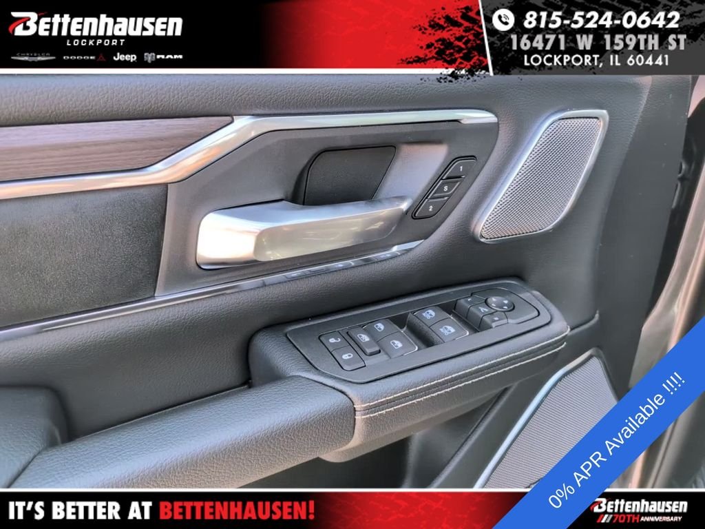 New 2027 Granite Crystal Metallic Clear-Coat Exterior Paint RAM Laramie image 13