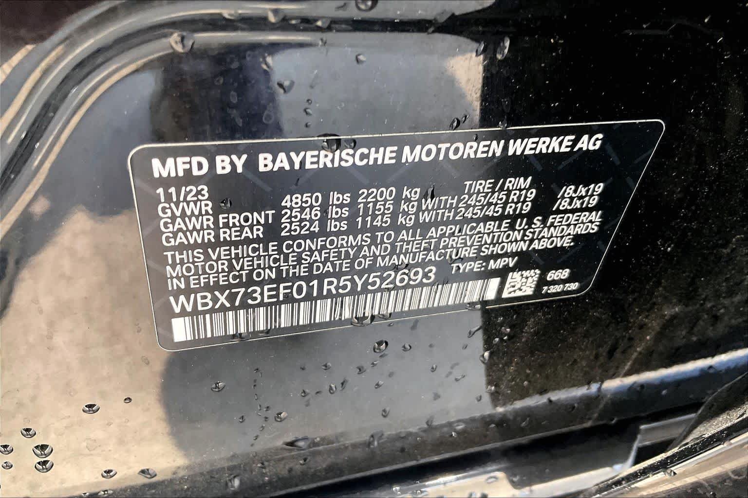 Used 2024 Jet Black BMW xDrive28i image 35
