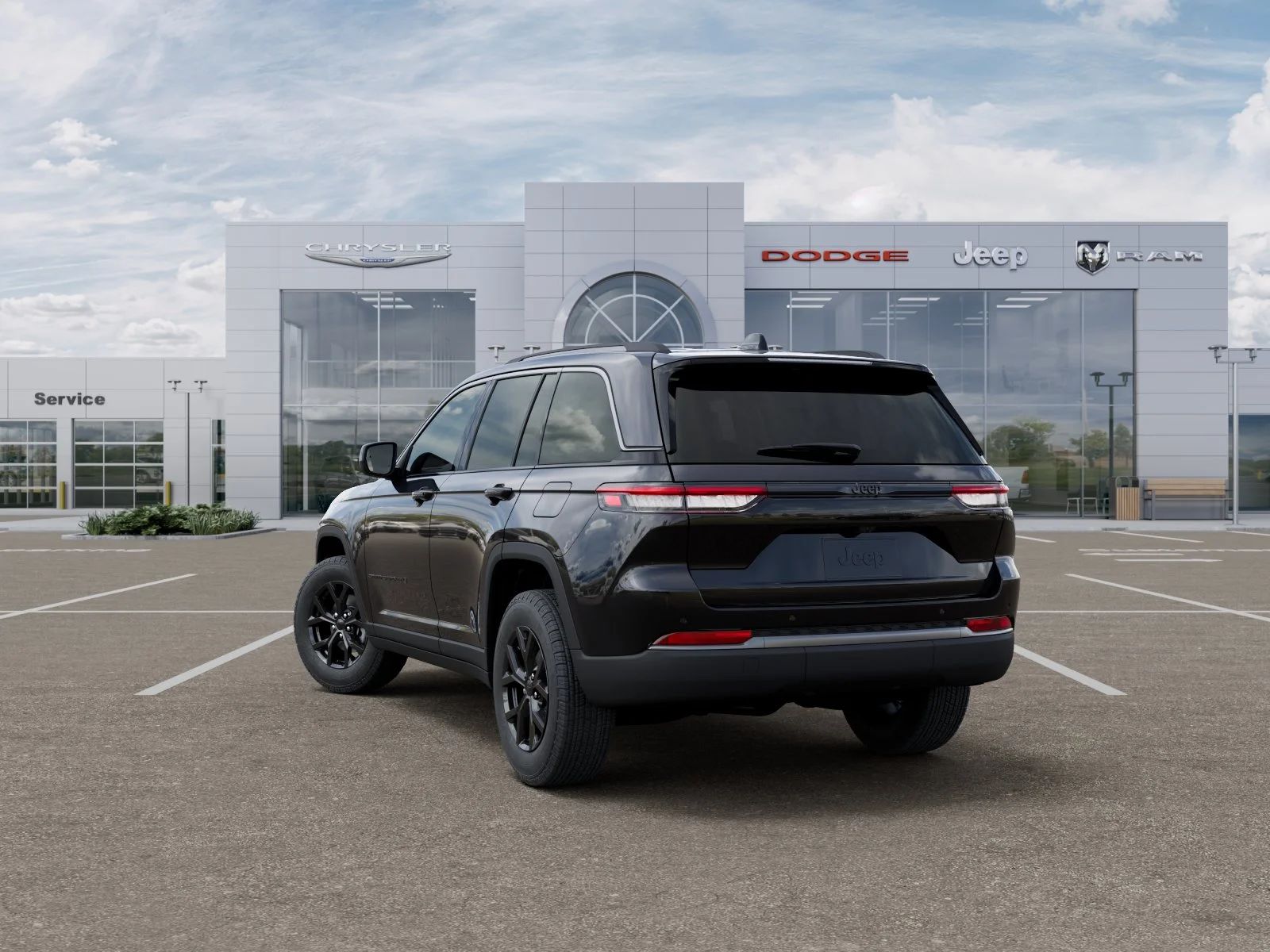 New 2026 Diamond Black Crystal Pearlcoat Jeep Altitude image 33